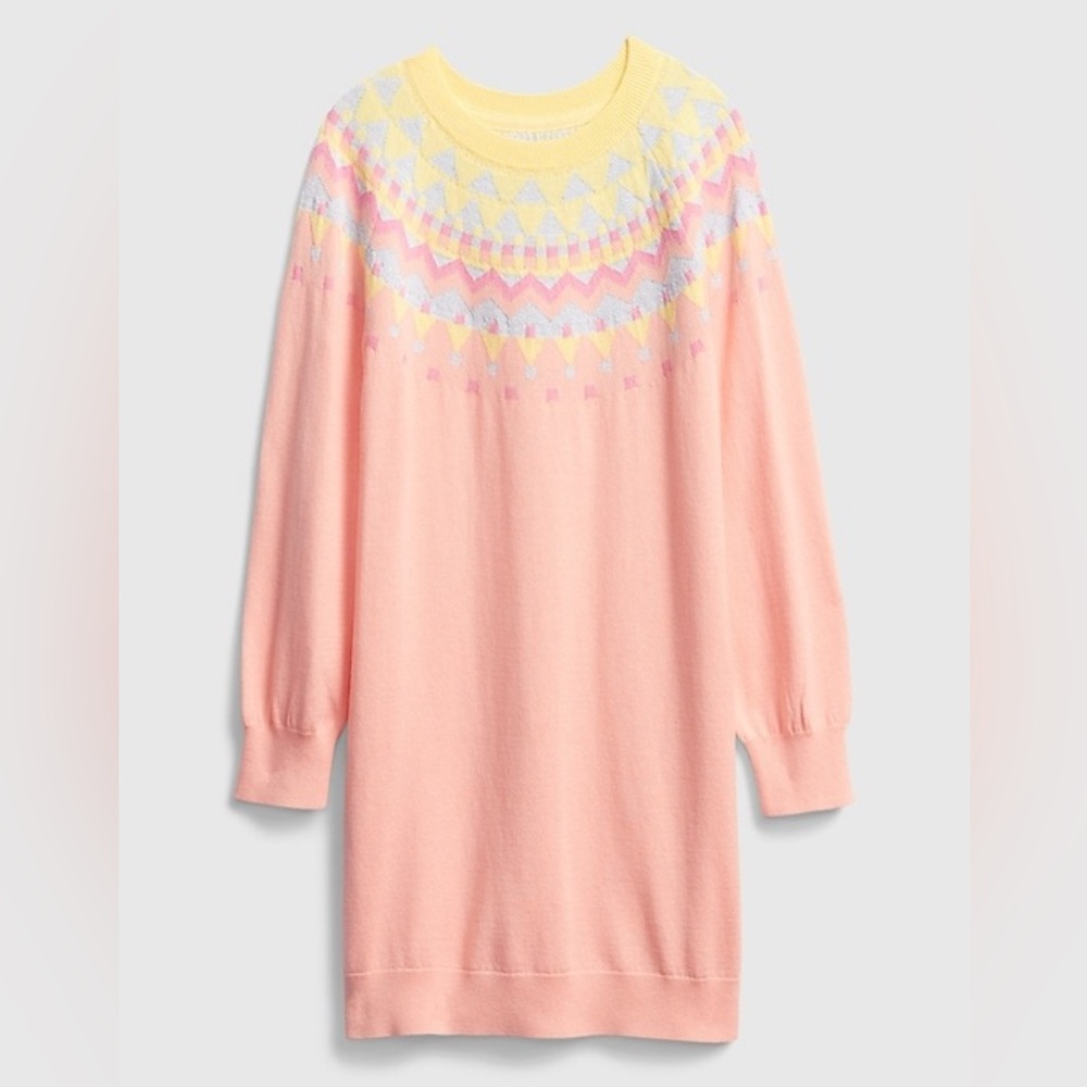 Baby Gap Fair Isle Sweater Dress